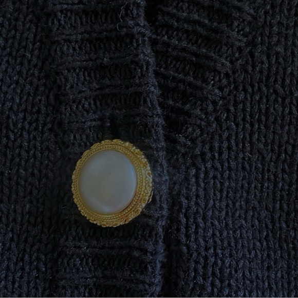 Vintage Marisa Christina Collection Sequin Sweater Cardigan Chic Festive - Picture 11 of 14